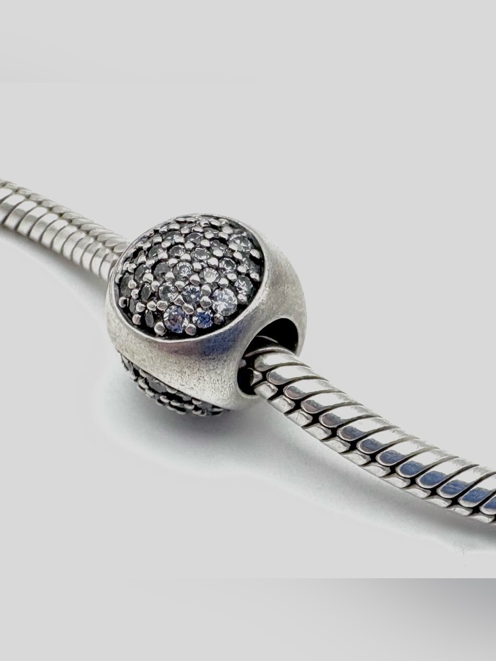 Pandora Dazzling Droplet Sterling Silver Charm